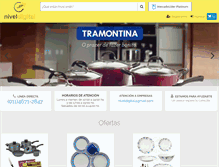 Tablet Screenshot of niveldigital.com.ar