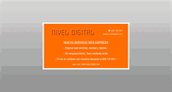 Desktop Screenshot of niveldigital.com