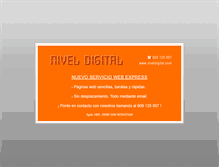 Tablet Screenshot of niveldigital.com